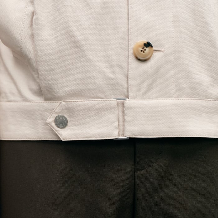 Quartz "Neo Pique" Straight Cut Jacket