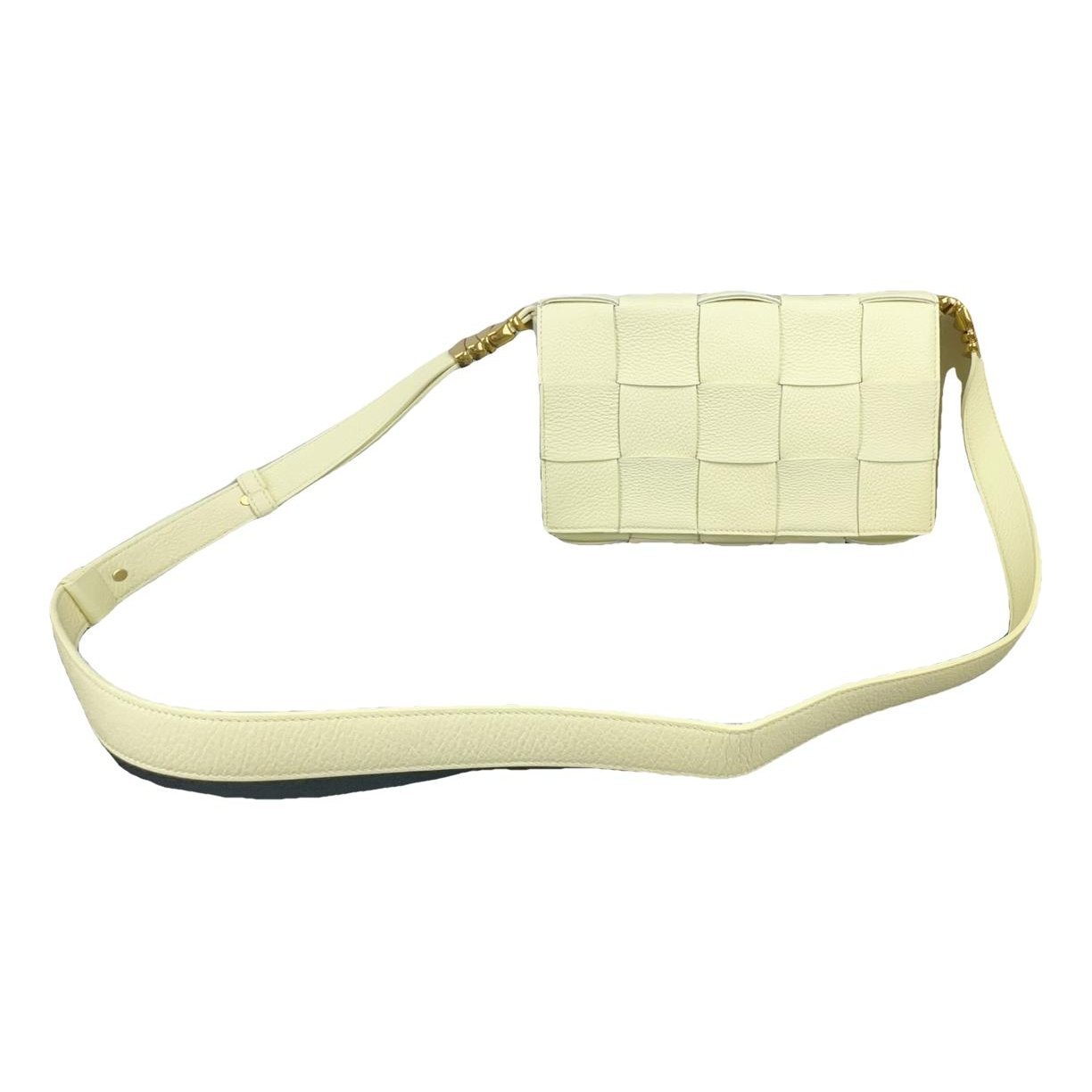 Cassette leather handbag