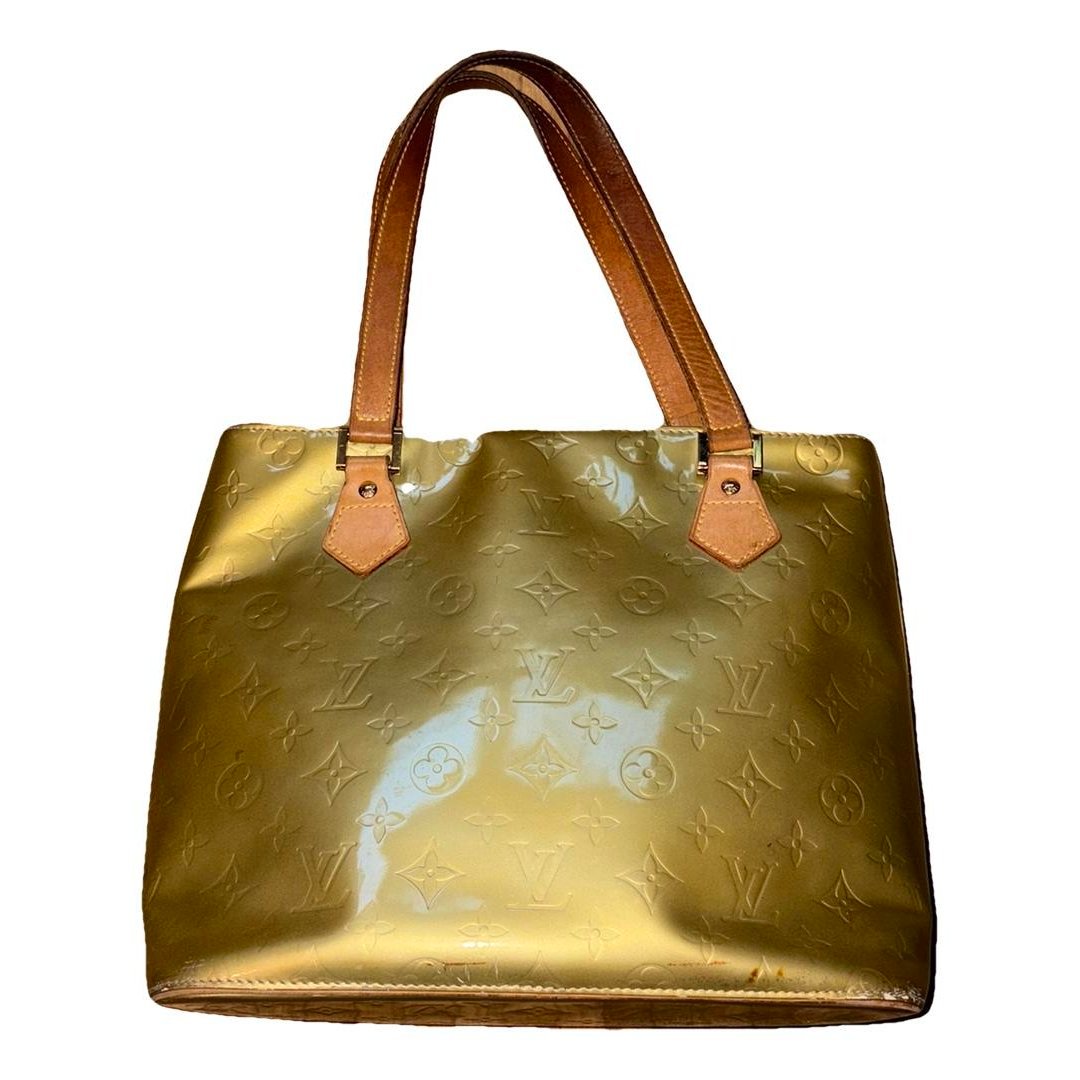 Houston patent leather handbag