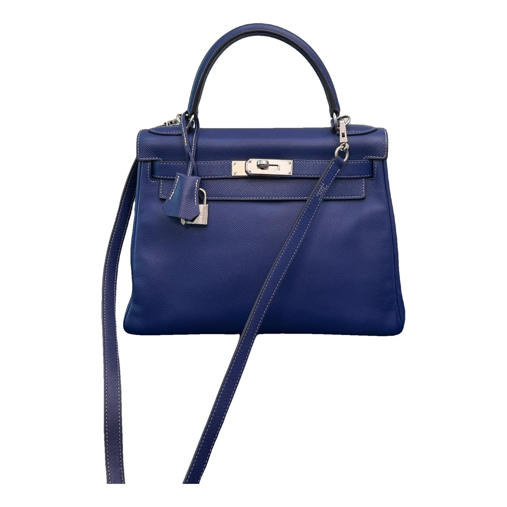 Kelly 28 leather handbag