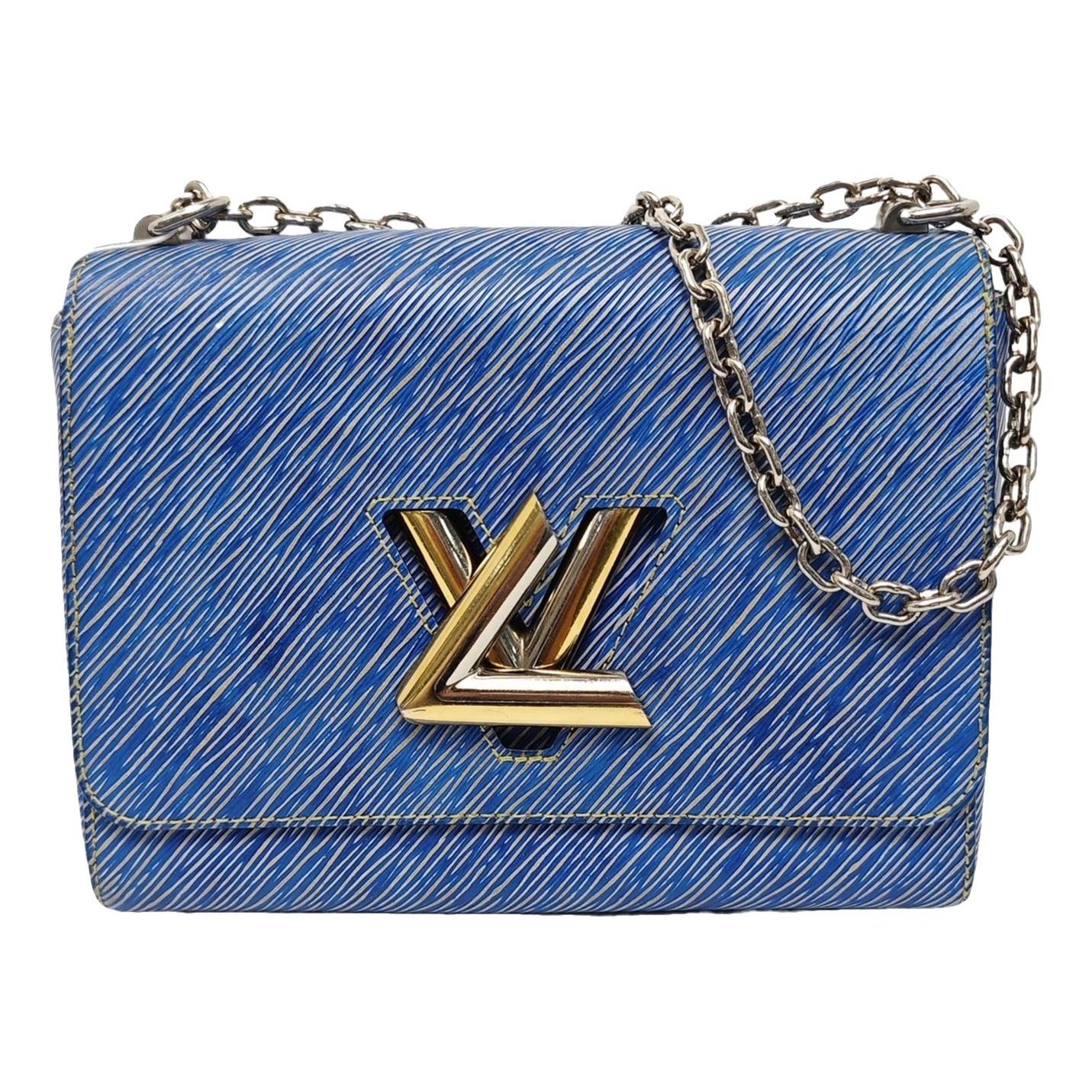Twist leather handbag