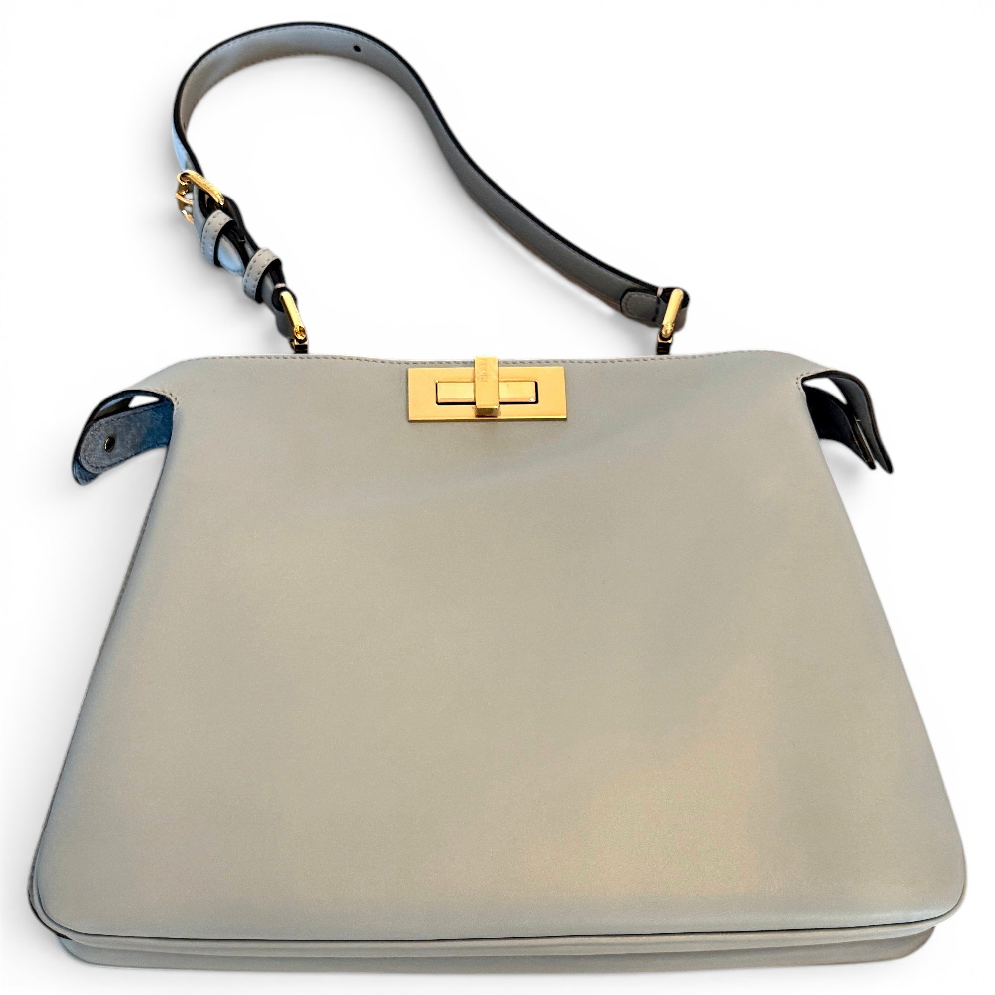 Peekaboo leather handbag