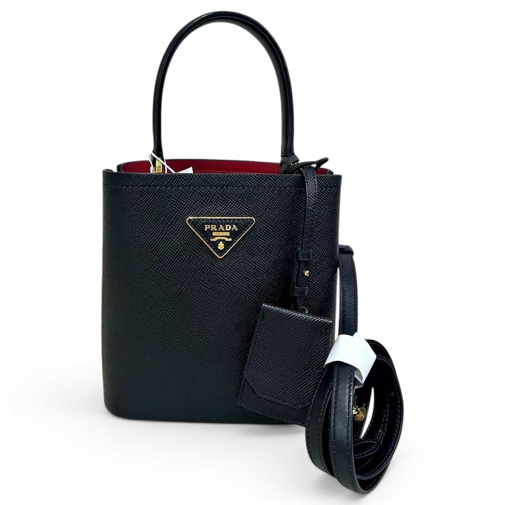 Panier leather handbag
