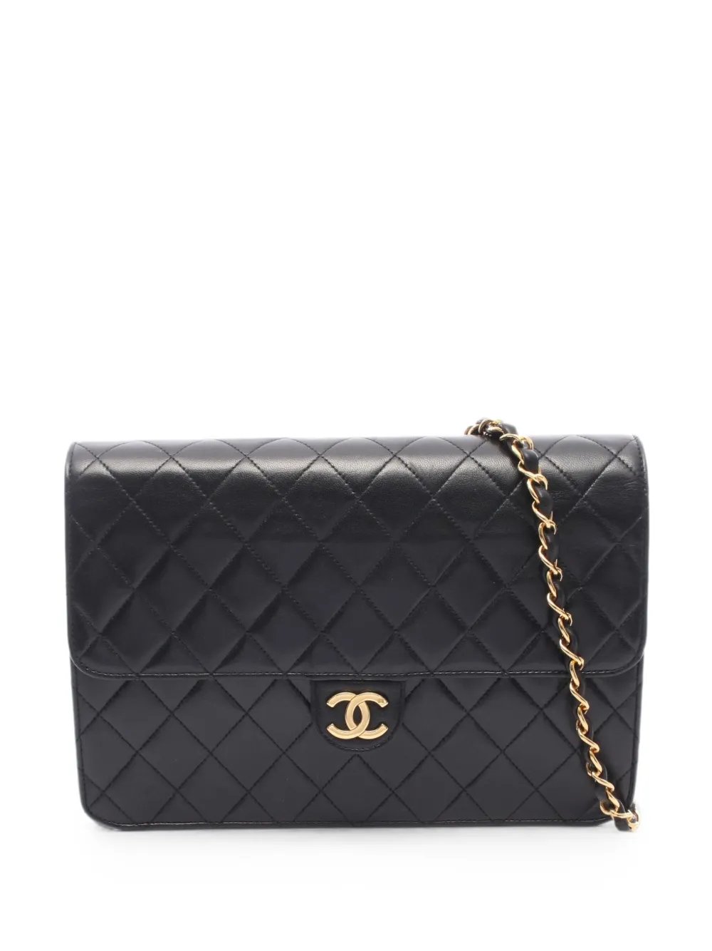 1997-1999 quilted CC turn-lock shoulder bag