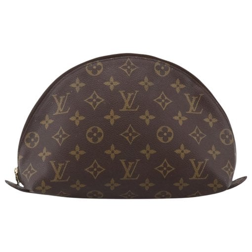 Leather vanity case