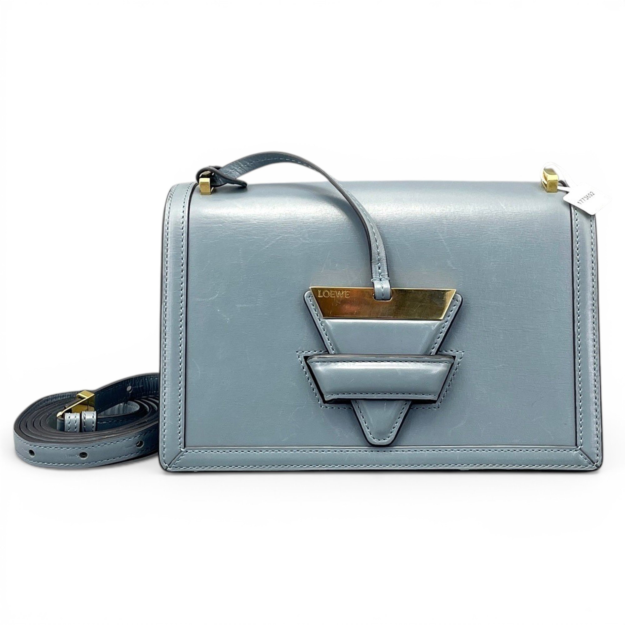 Barcelona leather handbag