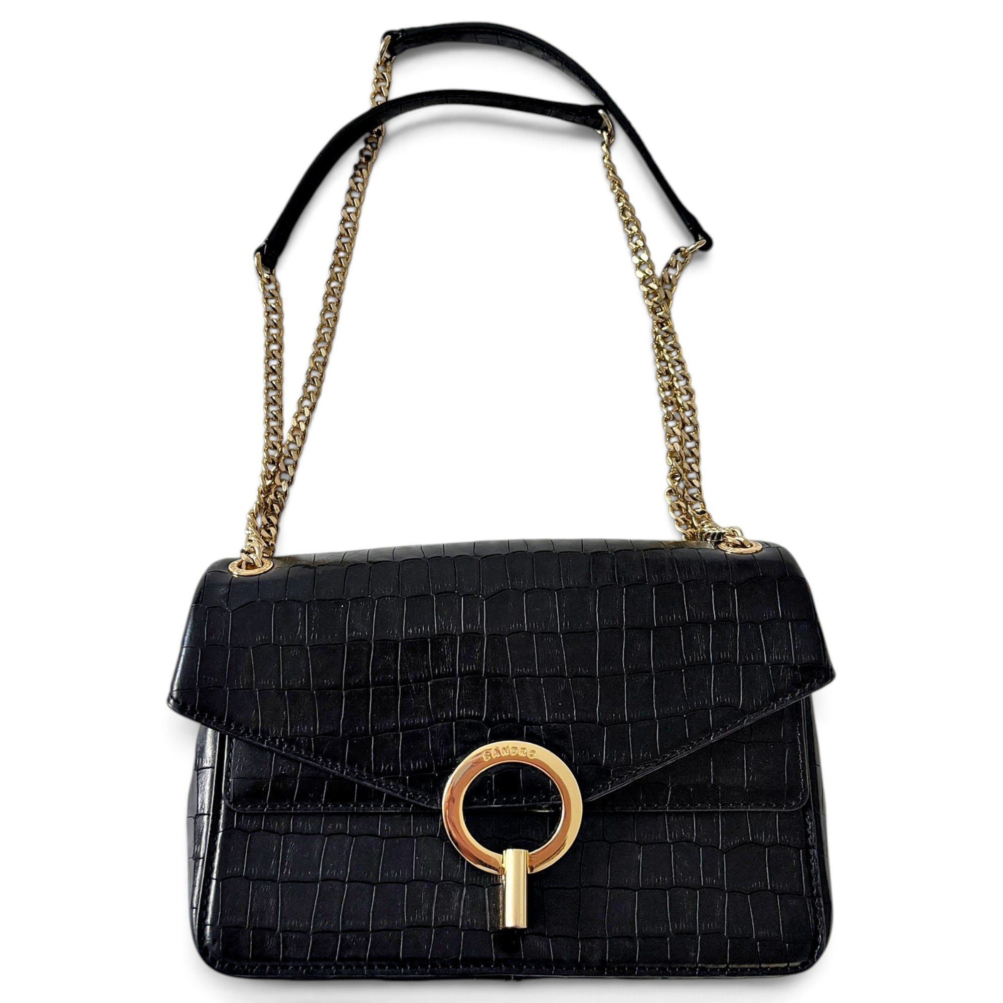 Yza leather handbag