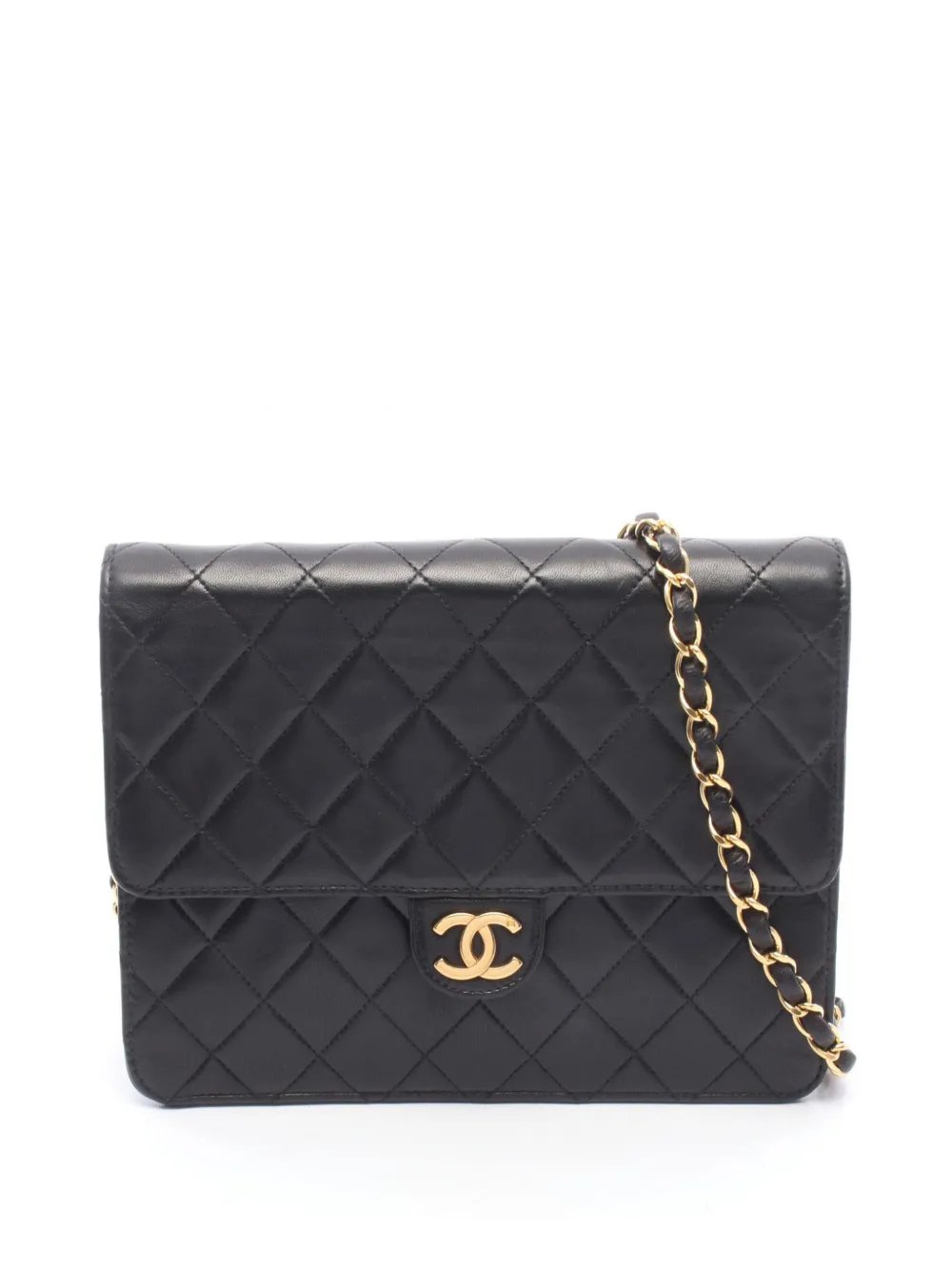 1996-1997 Small CC Quilted Lambskin Single Flap crossbody bag