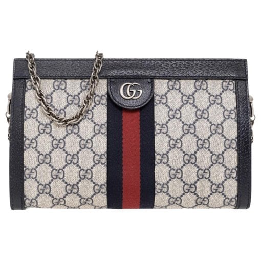 Ophidia leather crossbody bag