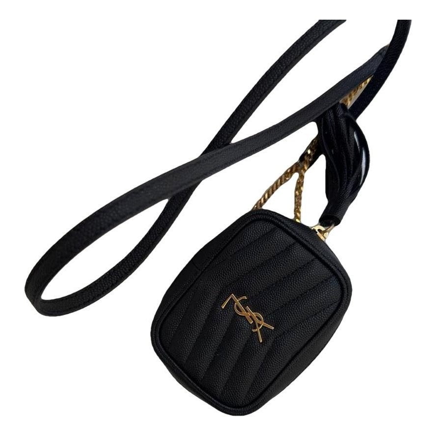 Leather crossbody bag