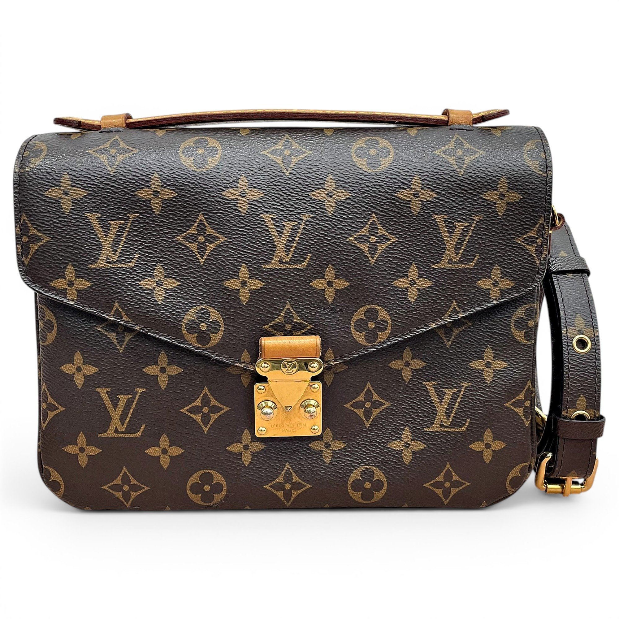 Metis leather handbag