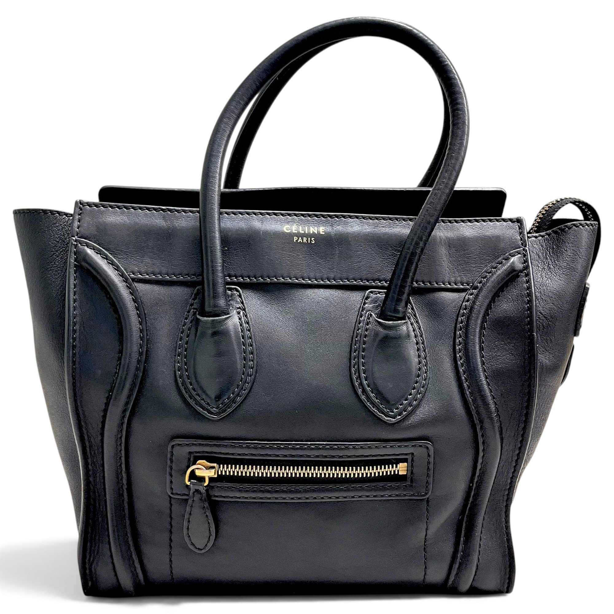 Luggage leather handbag