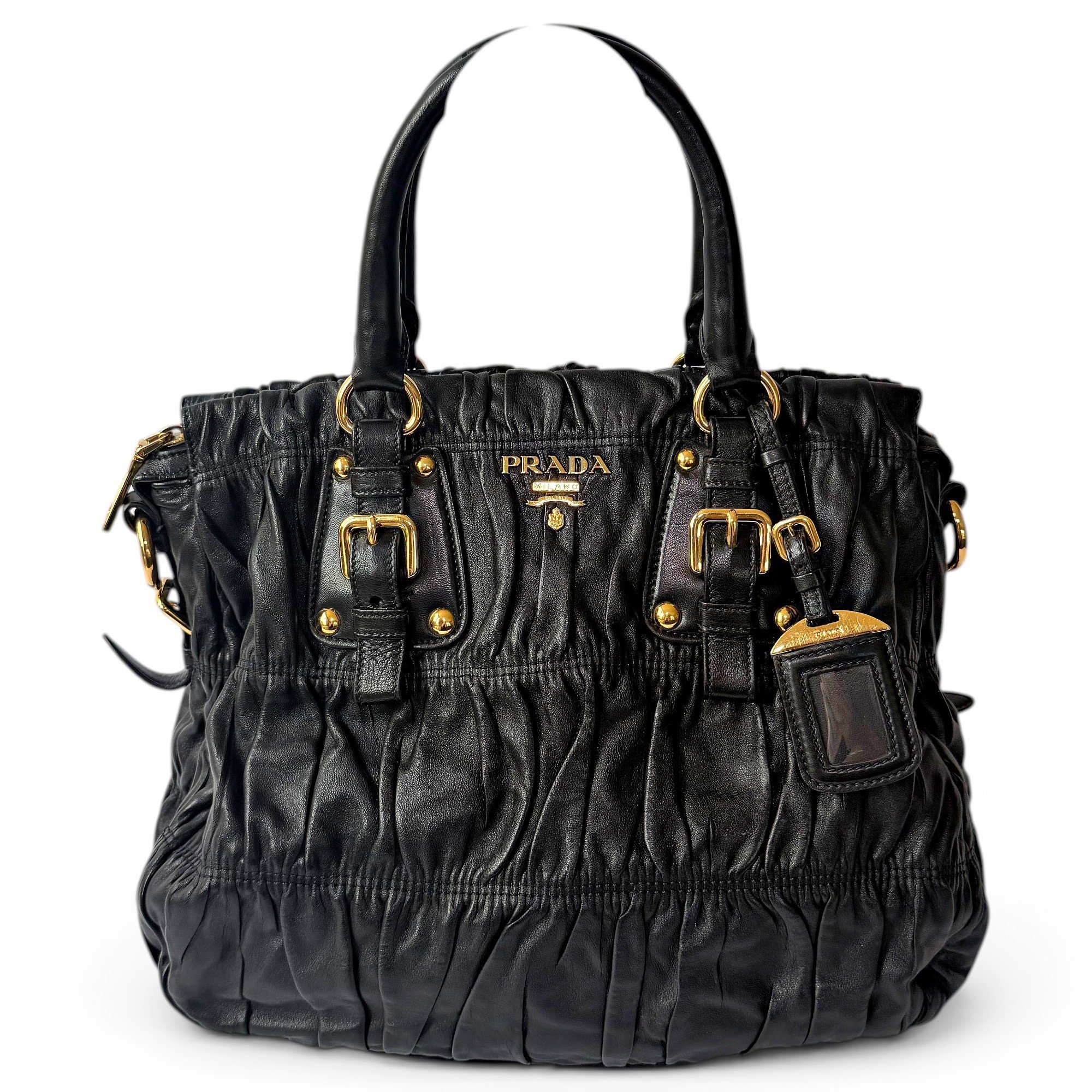 Galleria leather handbag