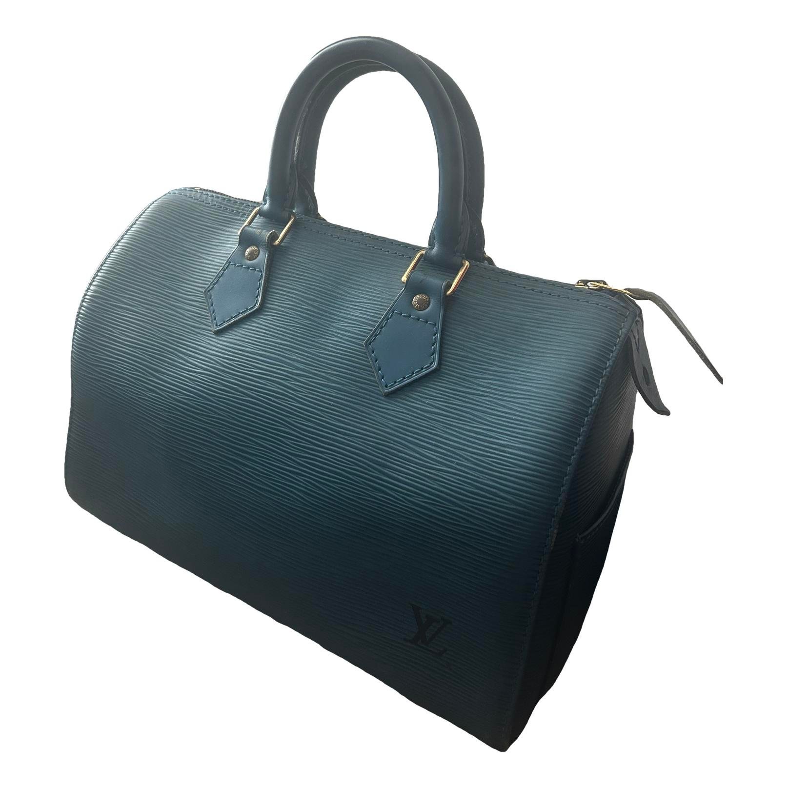 Speedy leather handbag