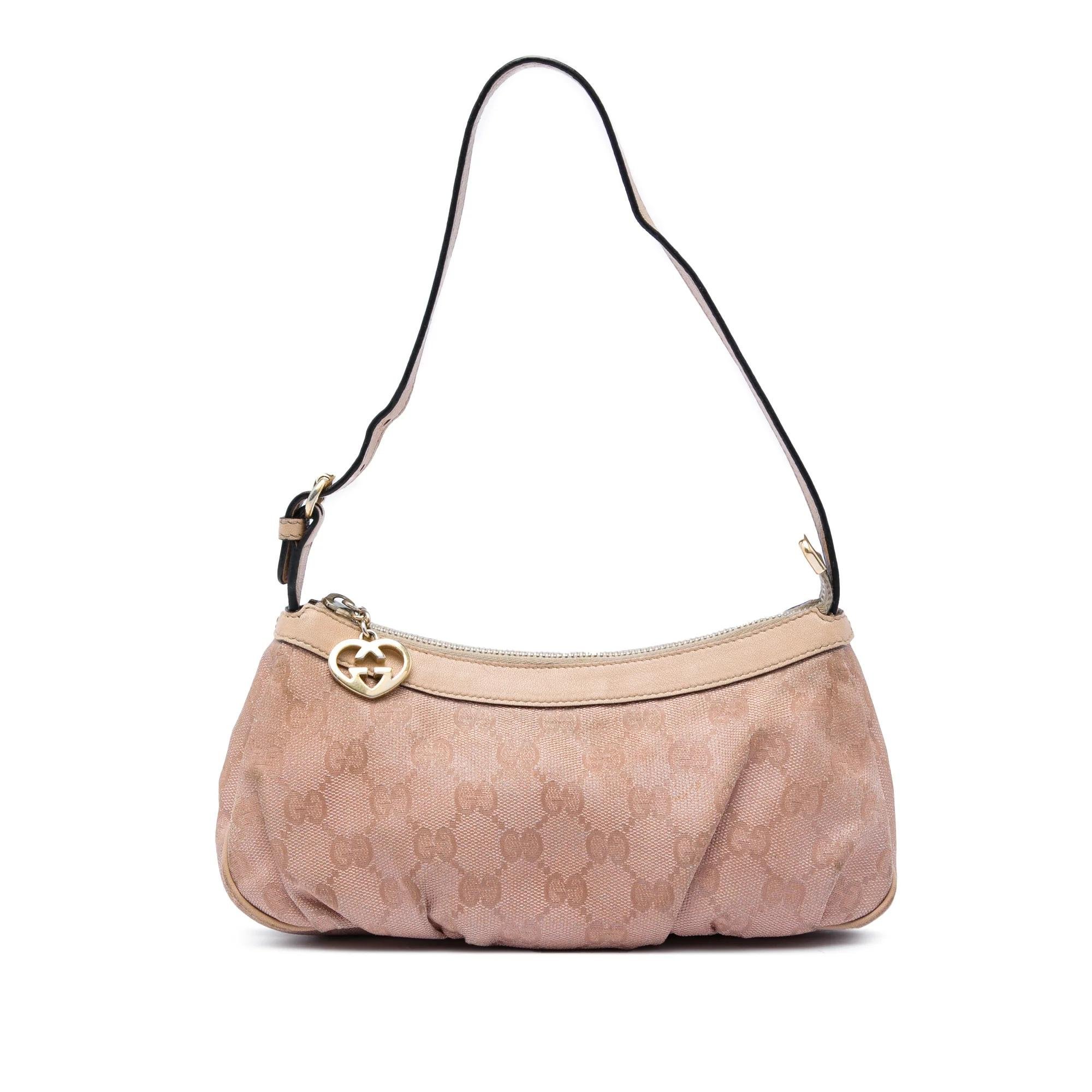Gucci B leather handbag