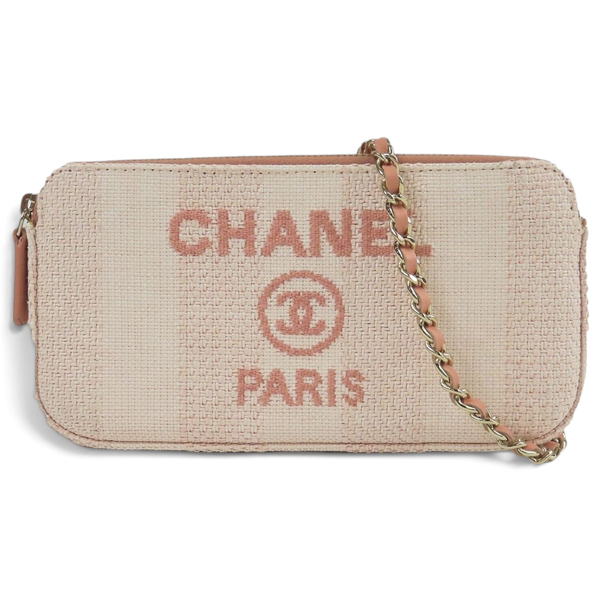 Deauville Chain leather handbag