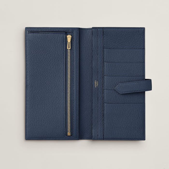 Navy Bearn Wallet
