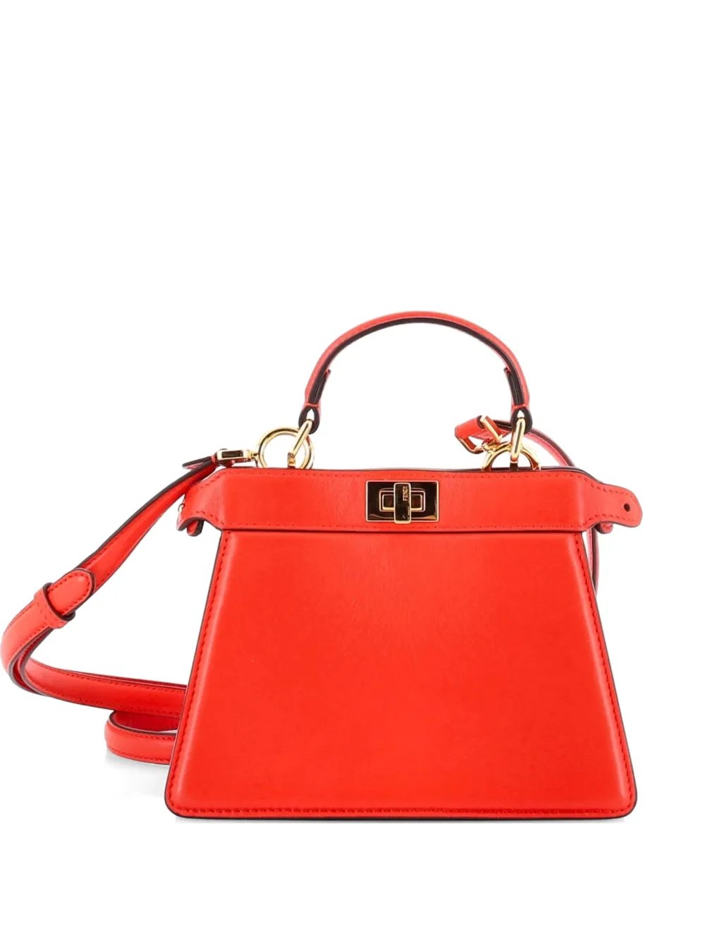 Peekaboo ISeeU Bag Leather Petite crossbody bag