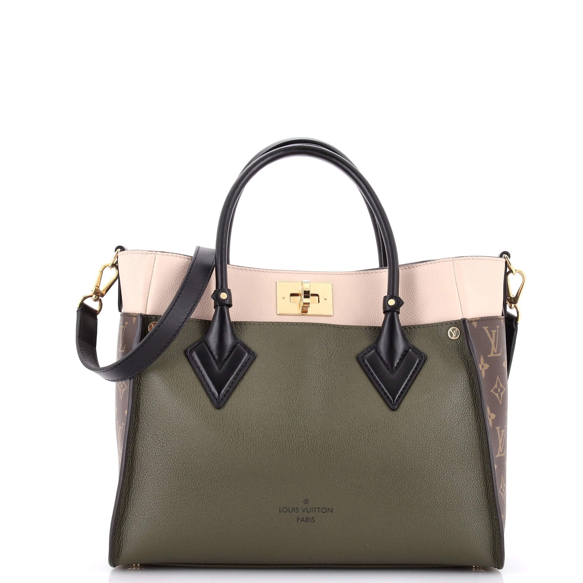 Leather tote
