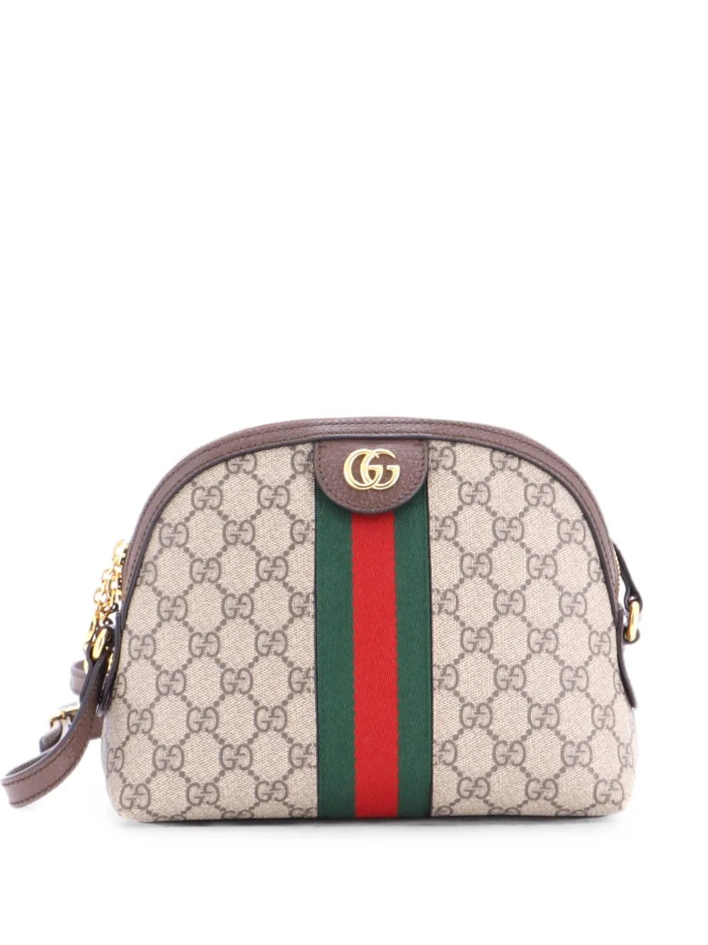 Ophidia Dome GG Coated Canvas Small shoulder bag