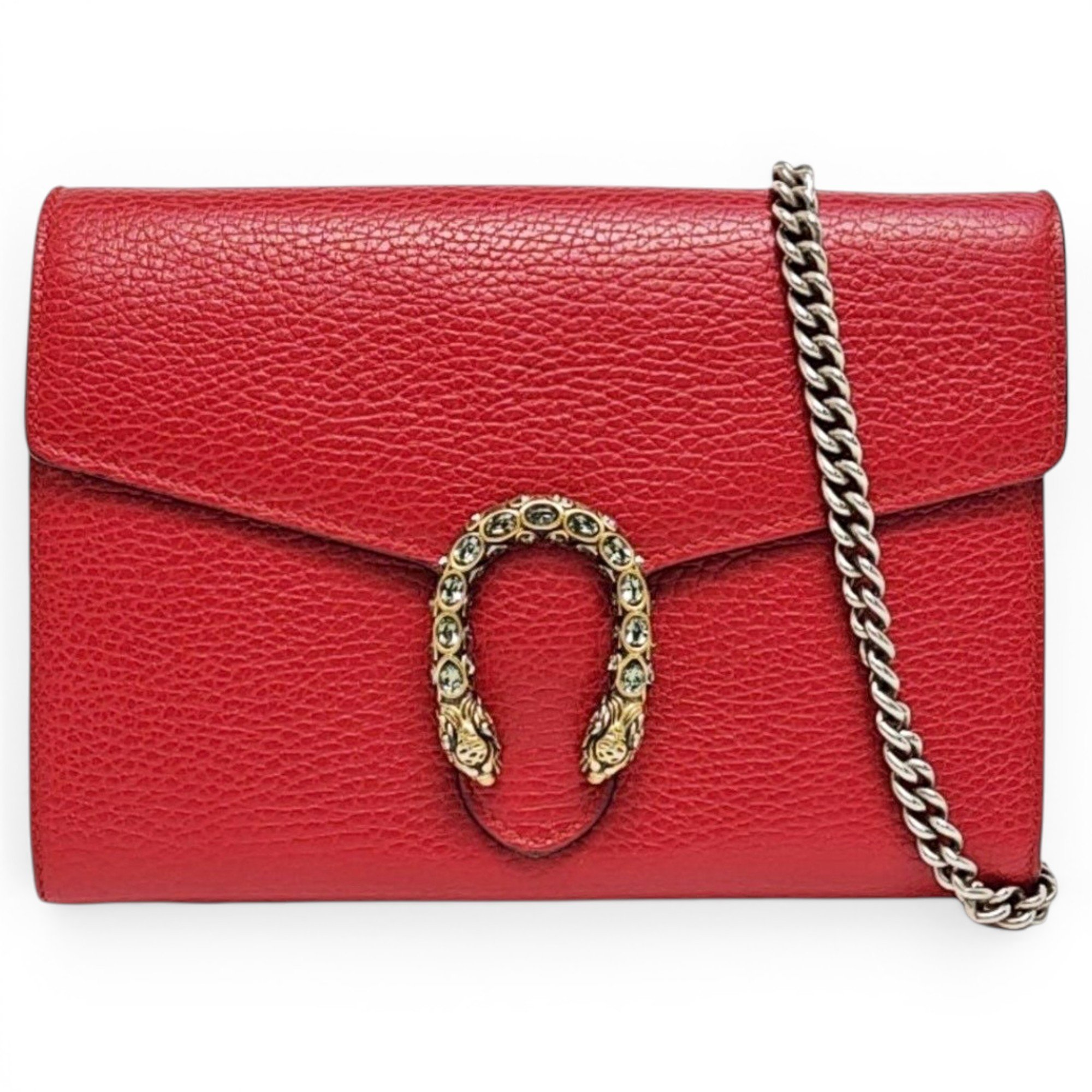 Dionysus Chain Wallet leather handbag