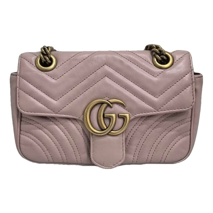 GG Marmont Flap leather handbag
