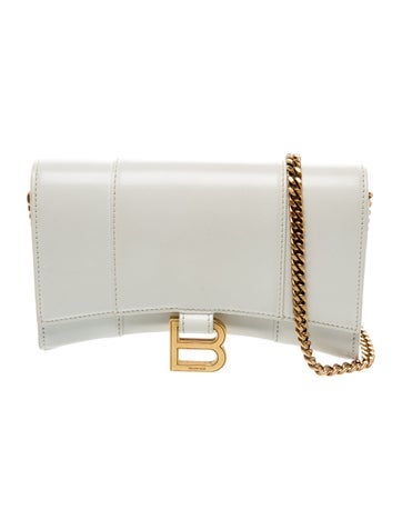 Leather Hourglass Wallet on a Chain