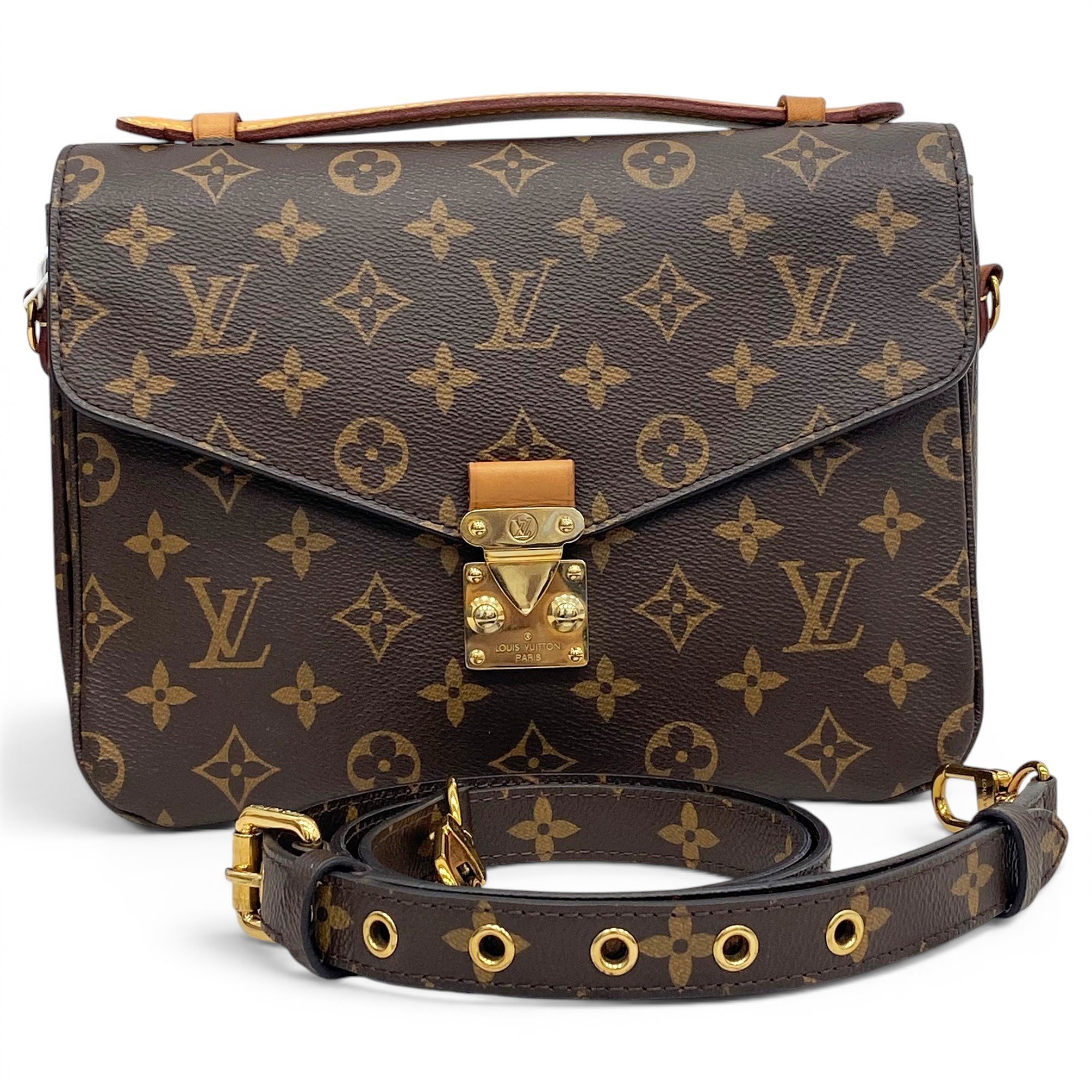 Metis leather handbag