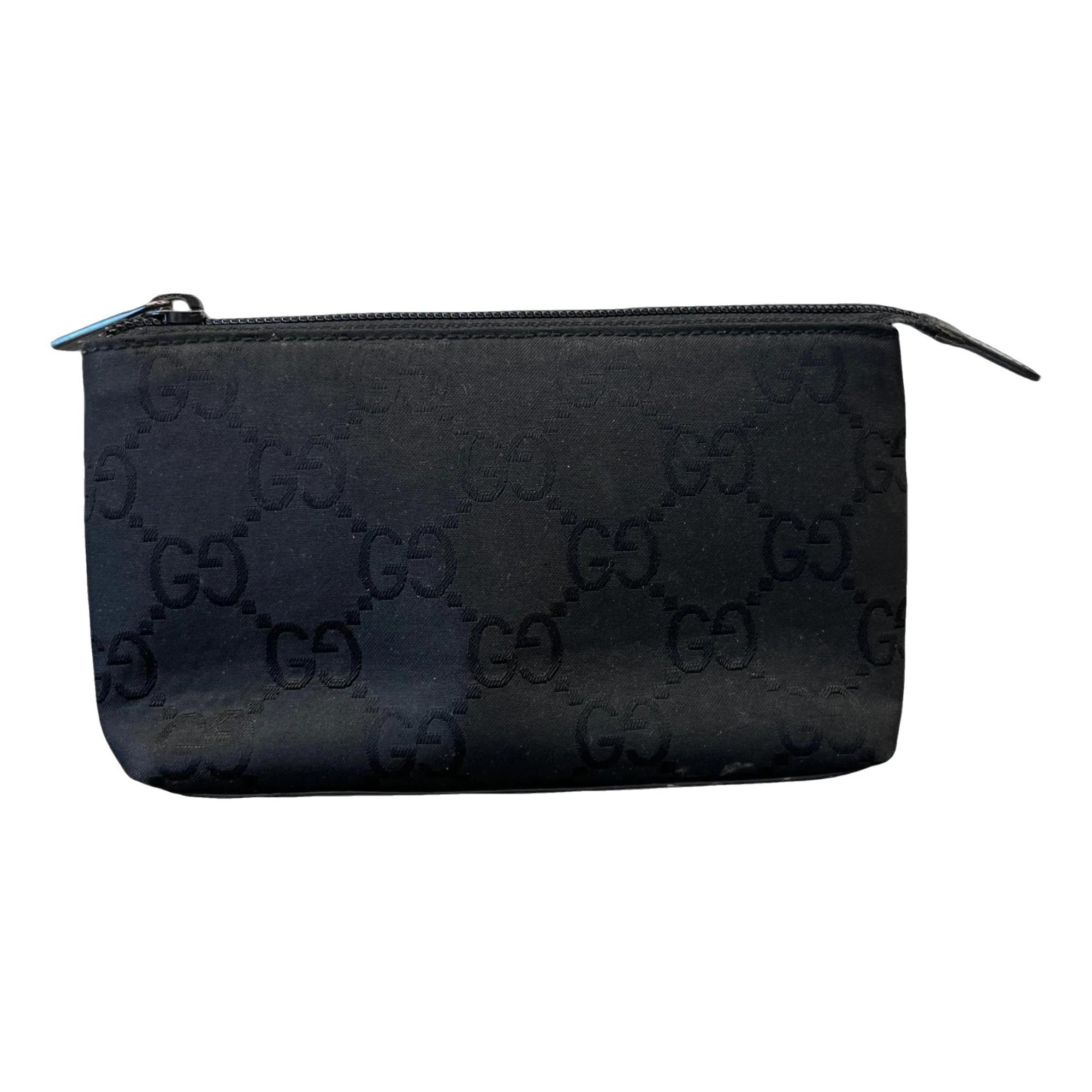 Leather vanity case