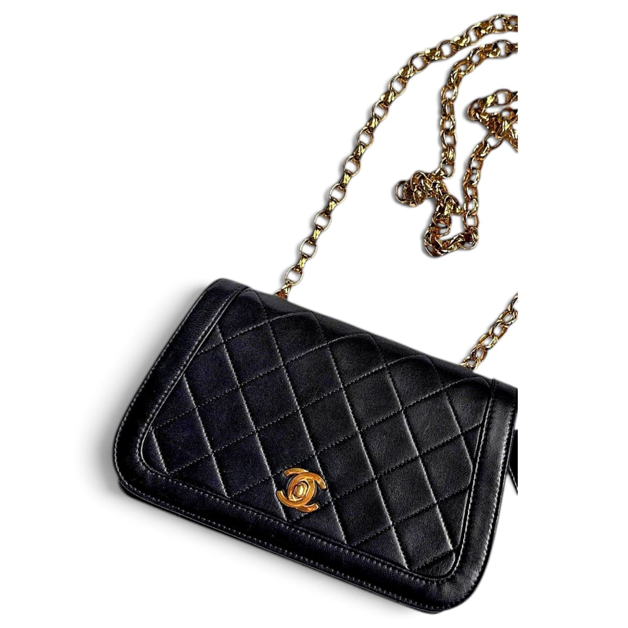 Diana leather crossbody bag