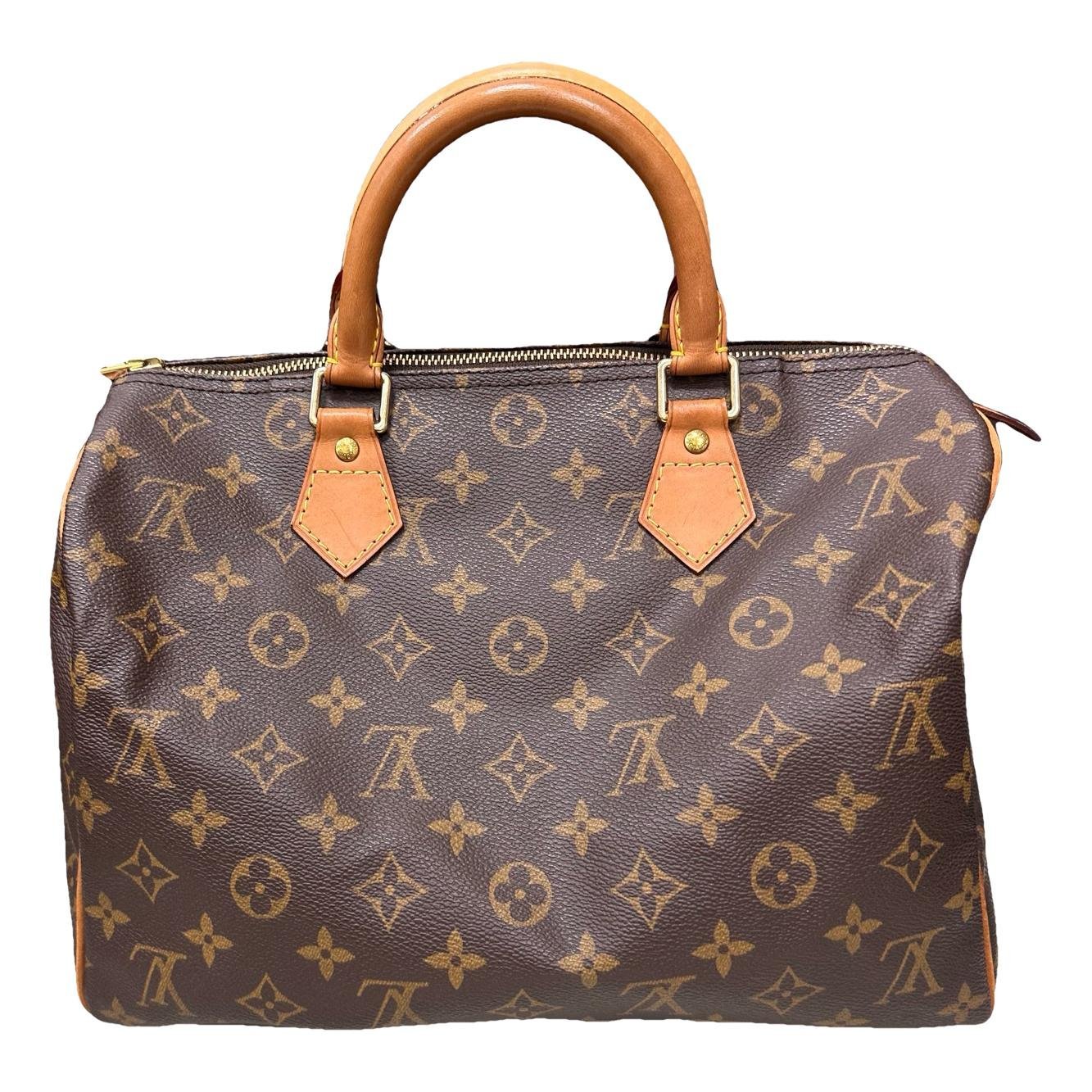 Speedy leather handbag