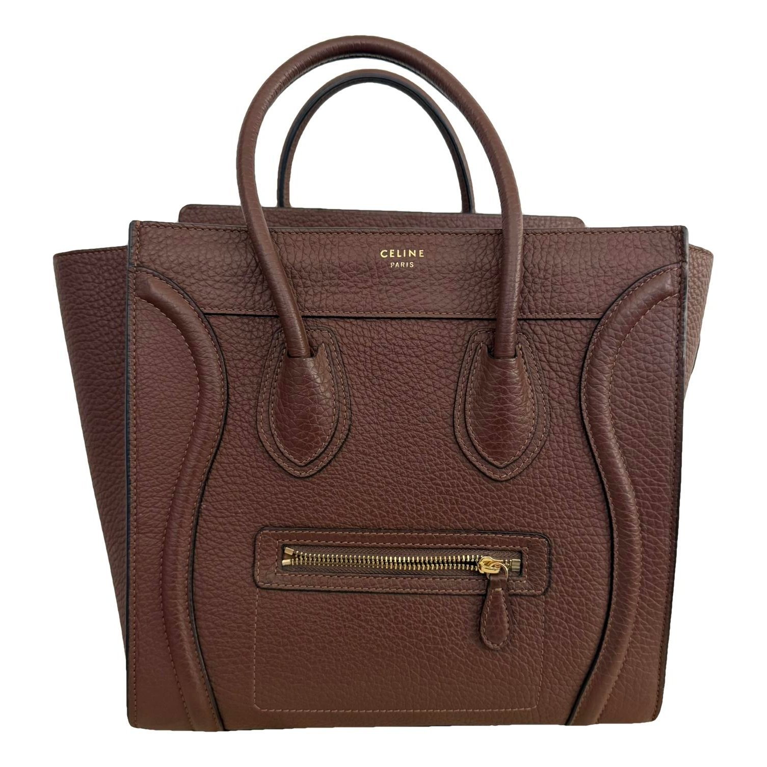 Luggage leather handbag
