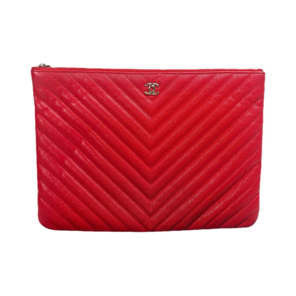 Timeless/Classique leather clutch bag