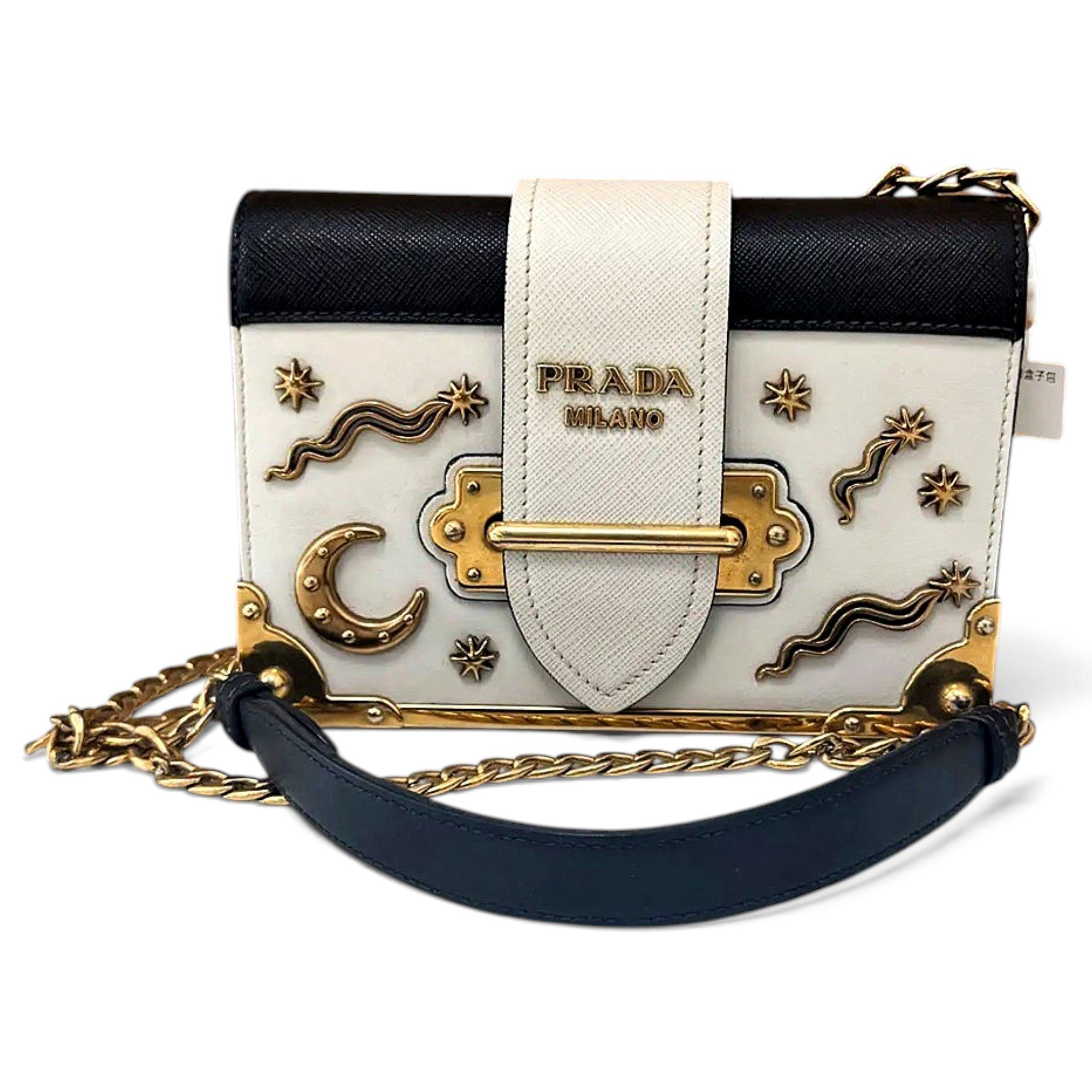 Cahier leather crossbody bag