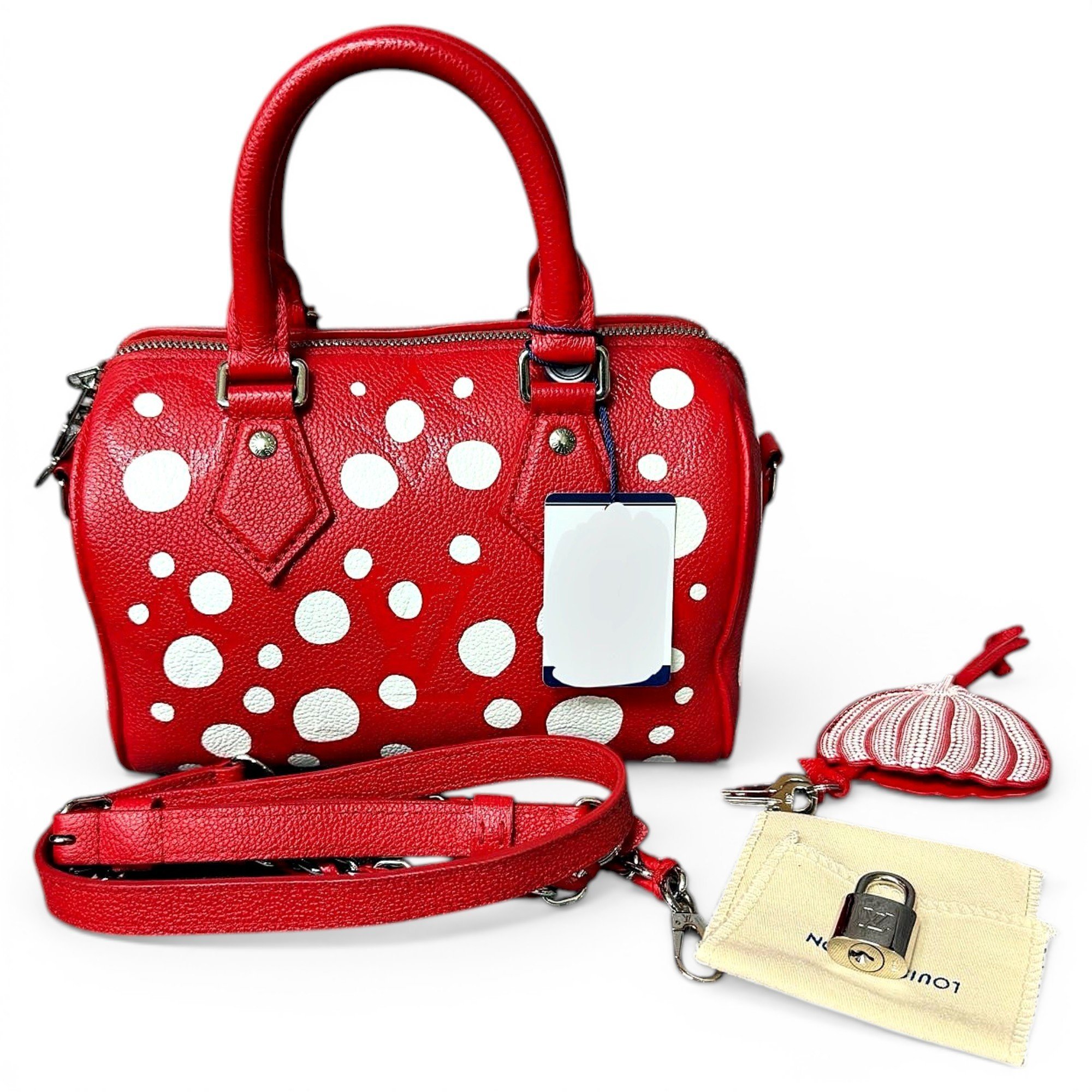 Nano Speedy / Mini HL leather handbag