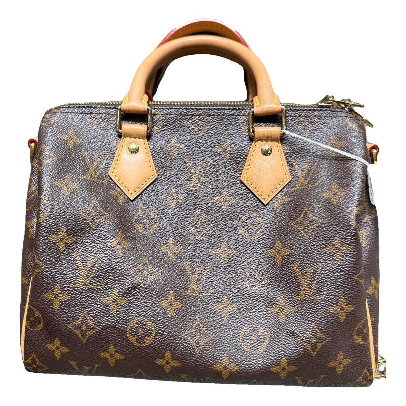 Speedy leather handbag