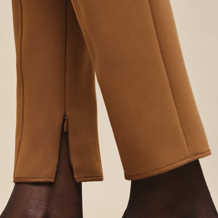 Brun Mahogany High-waisted Pants