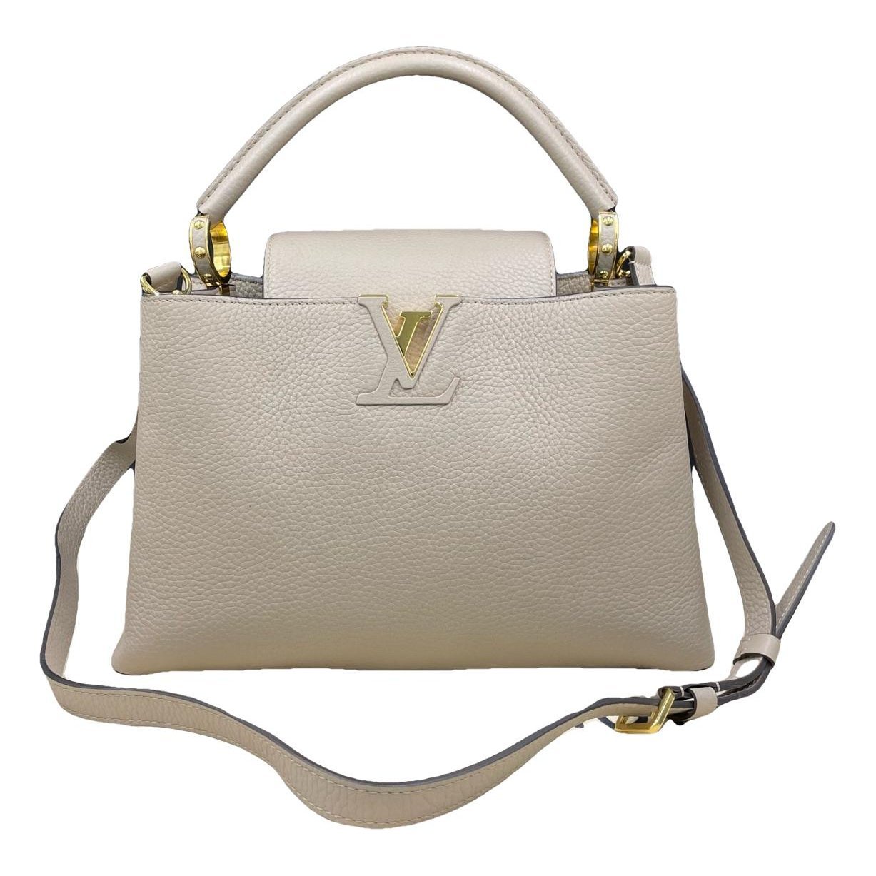 Capucines leather handbag