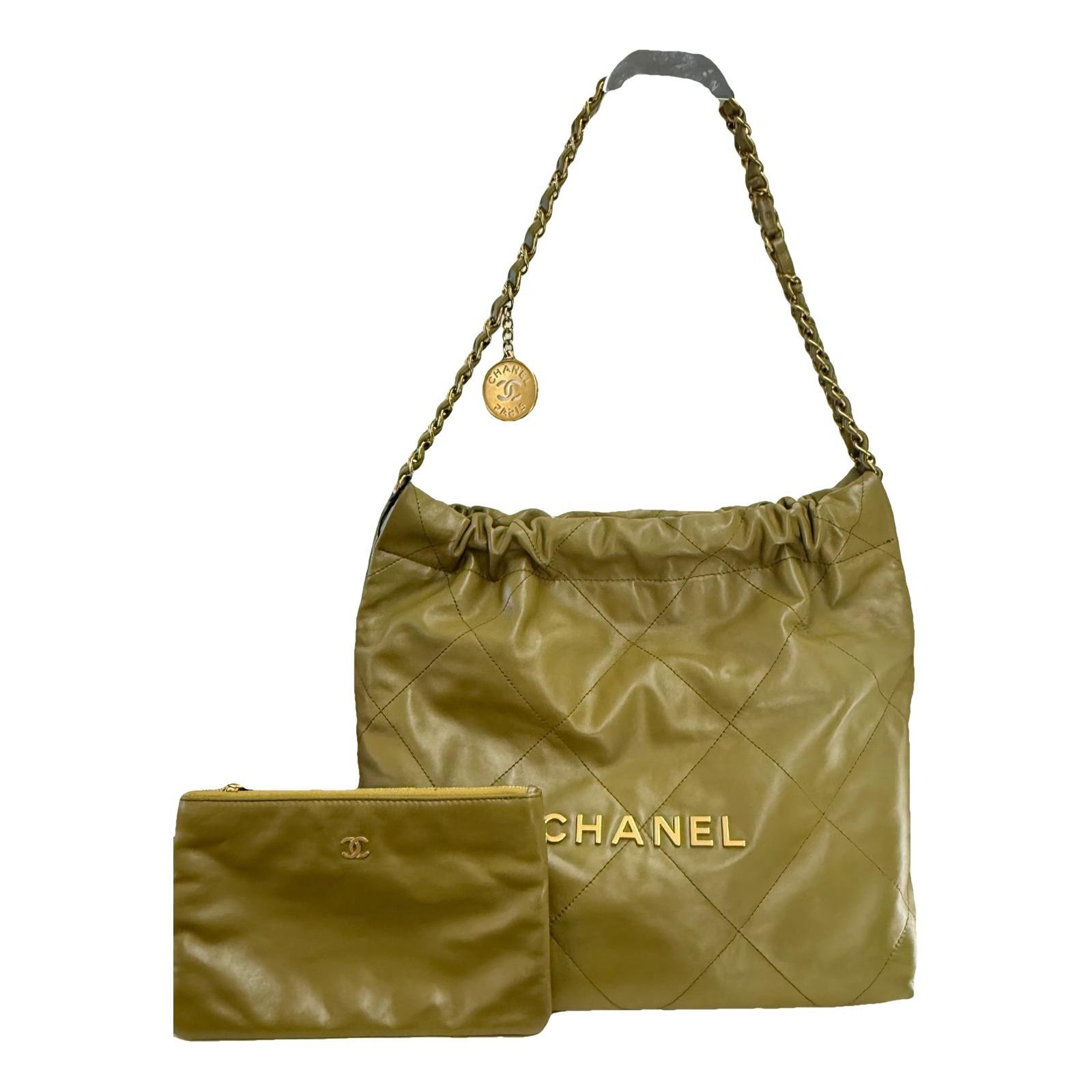 Chanel 22 leather handbag