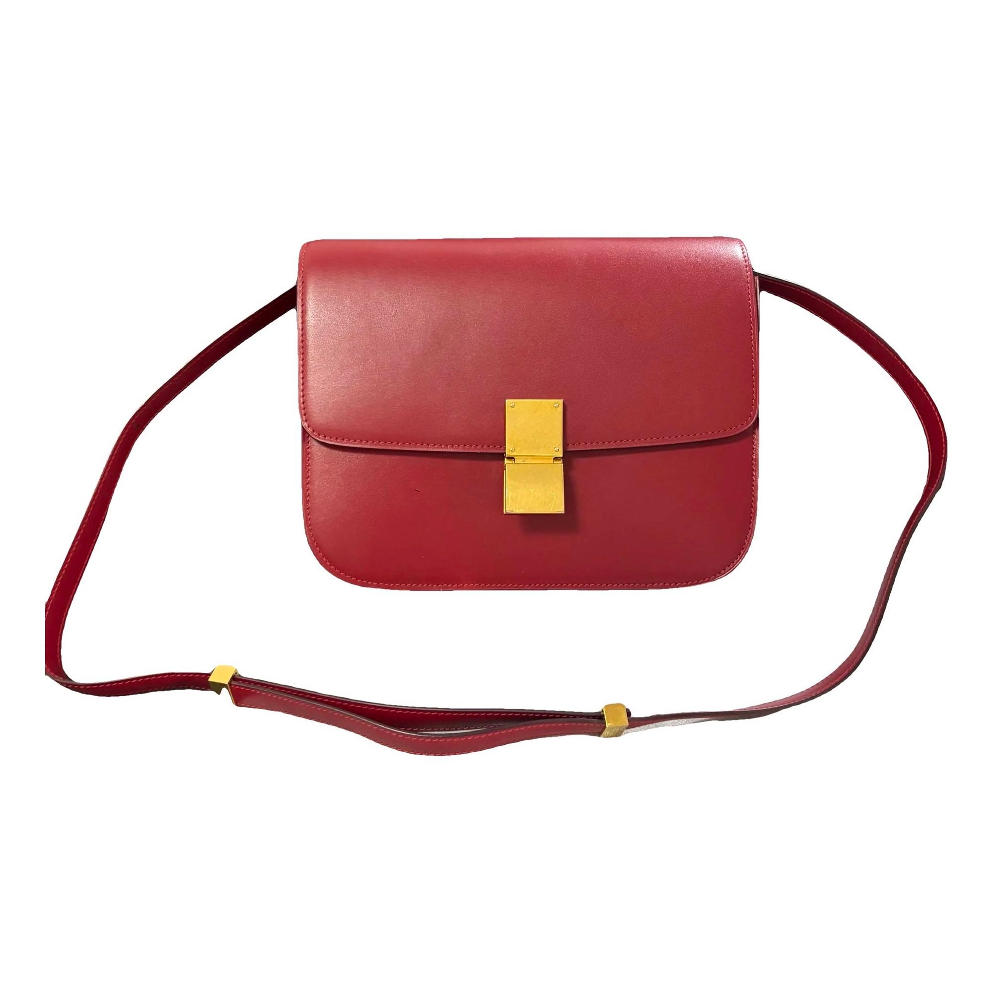 Classic leather crossbody bag