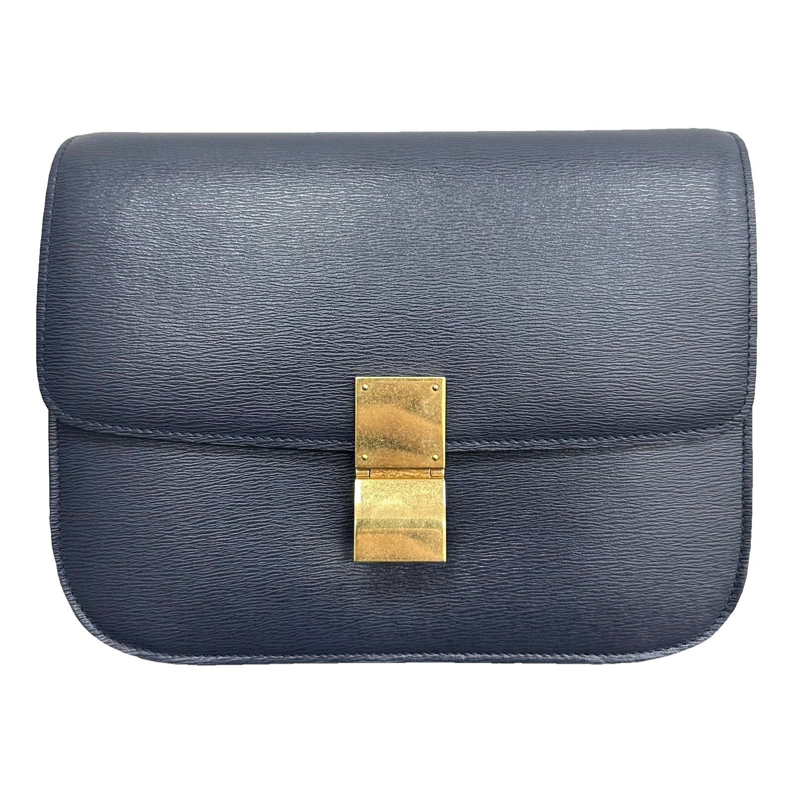 Classic leather handbag