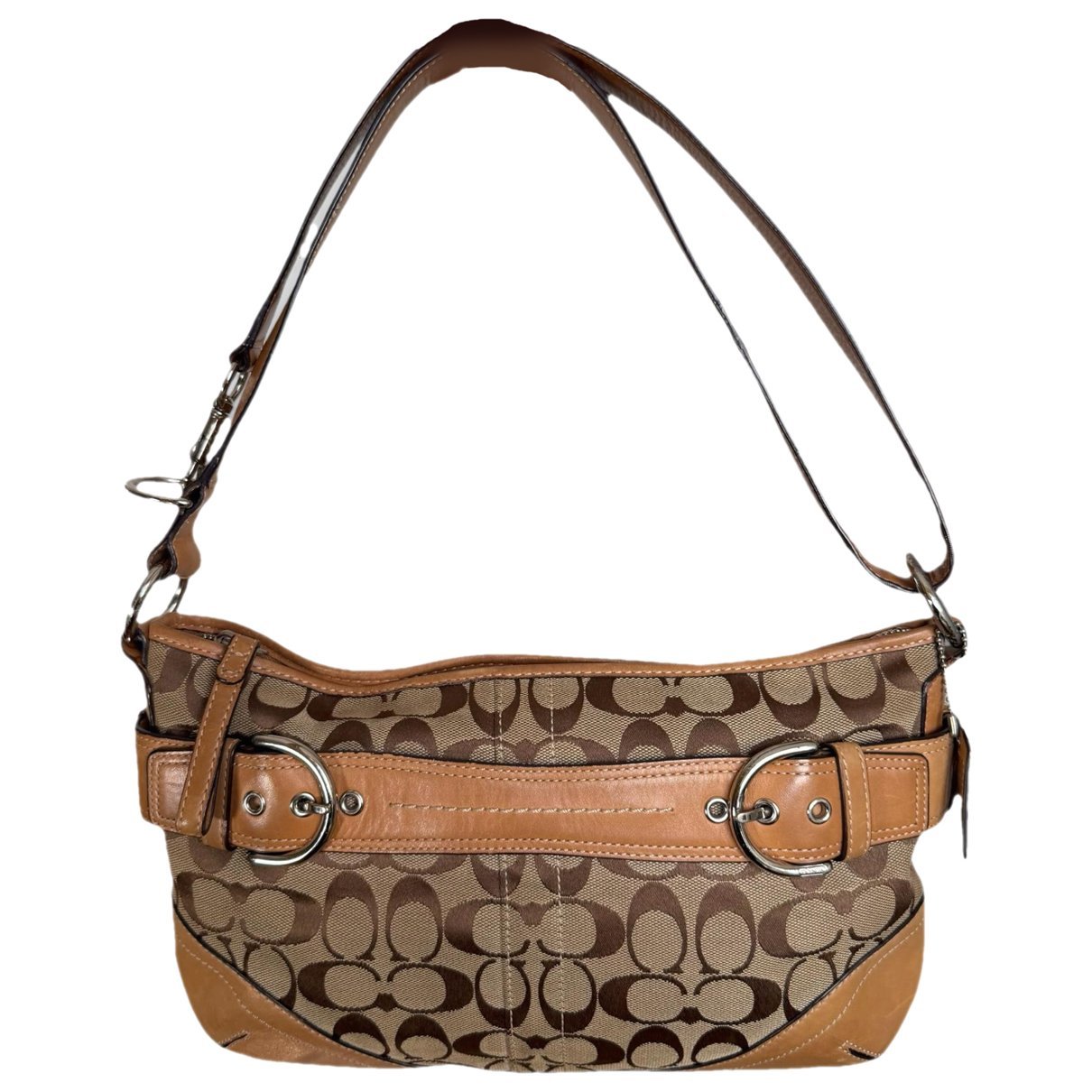 Signature Sufflette leather handbag