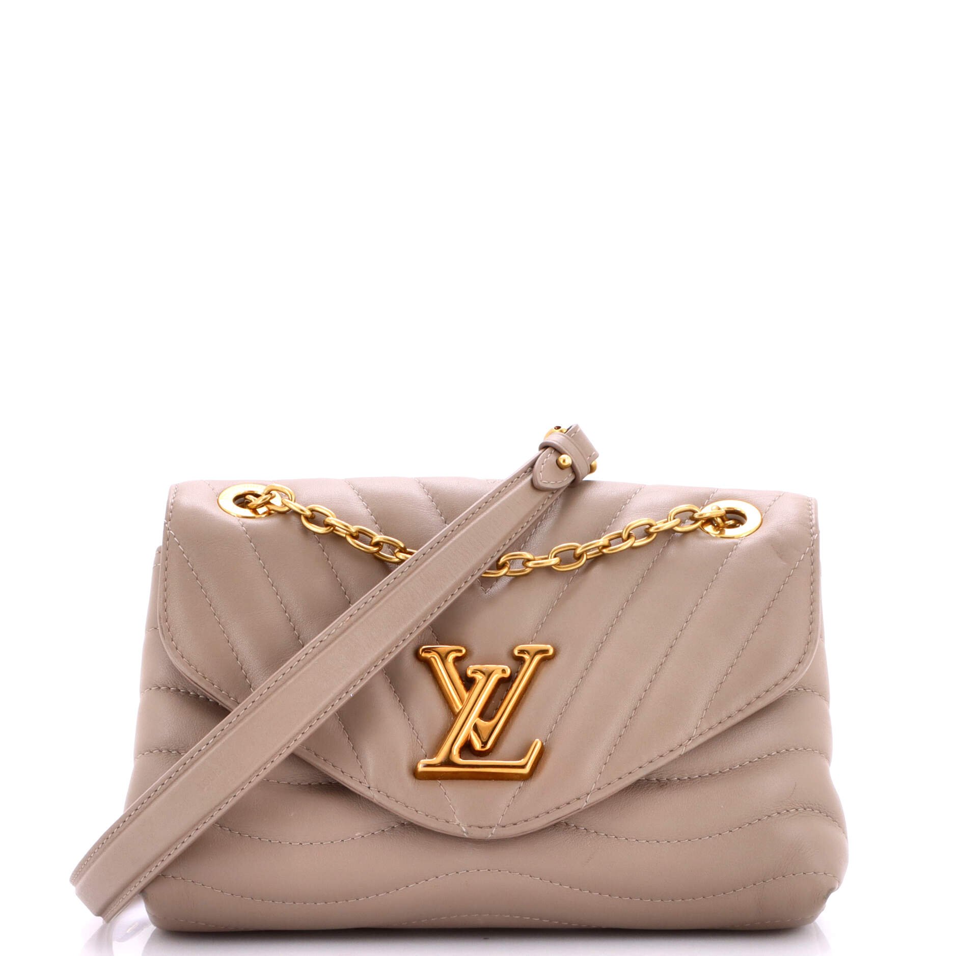 Louis Vuitton New Wave Chain Bag NM Quilted Leather MM