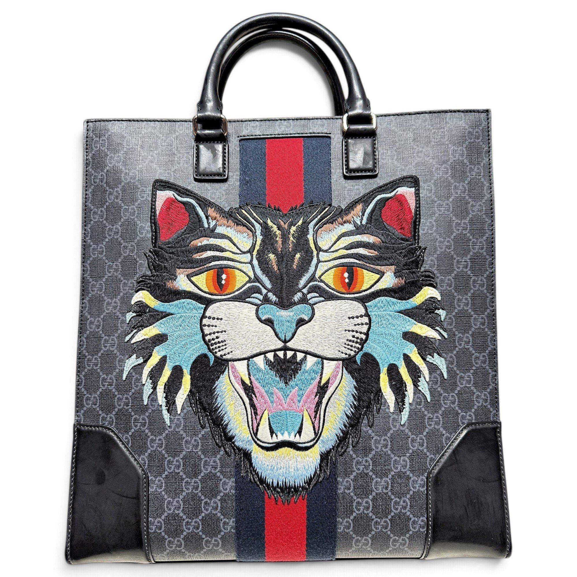 Leather handbag