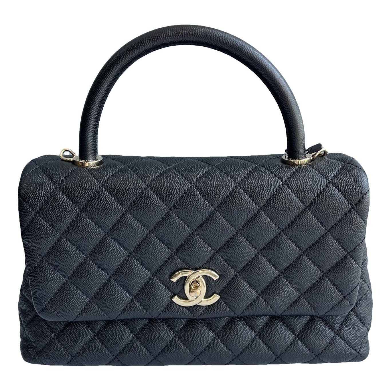 Coco Handle leather handbag