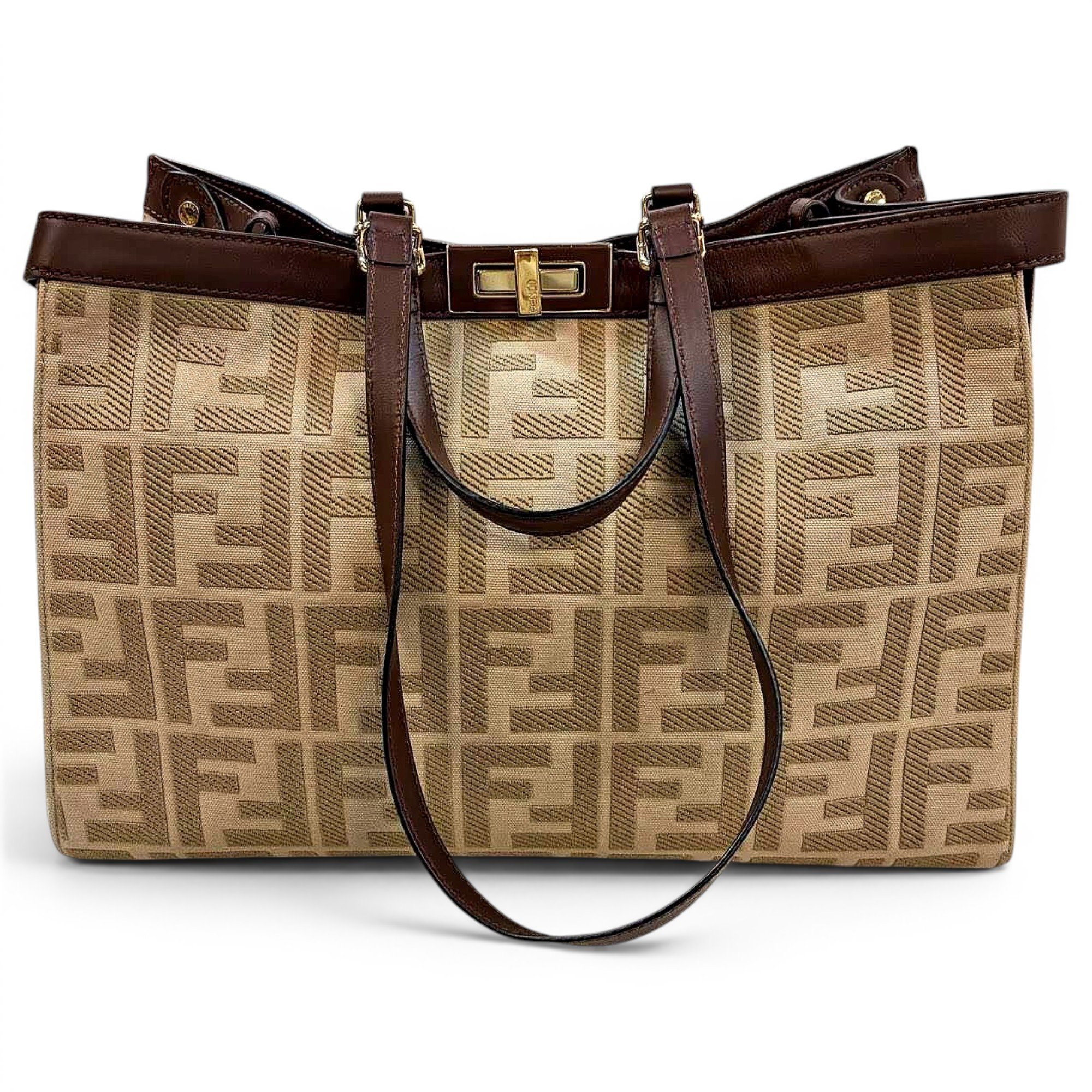 Peekaboo cloth handbag