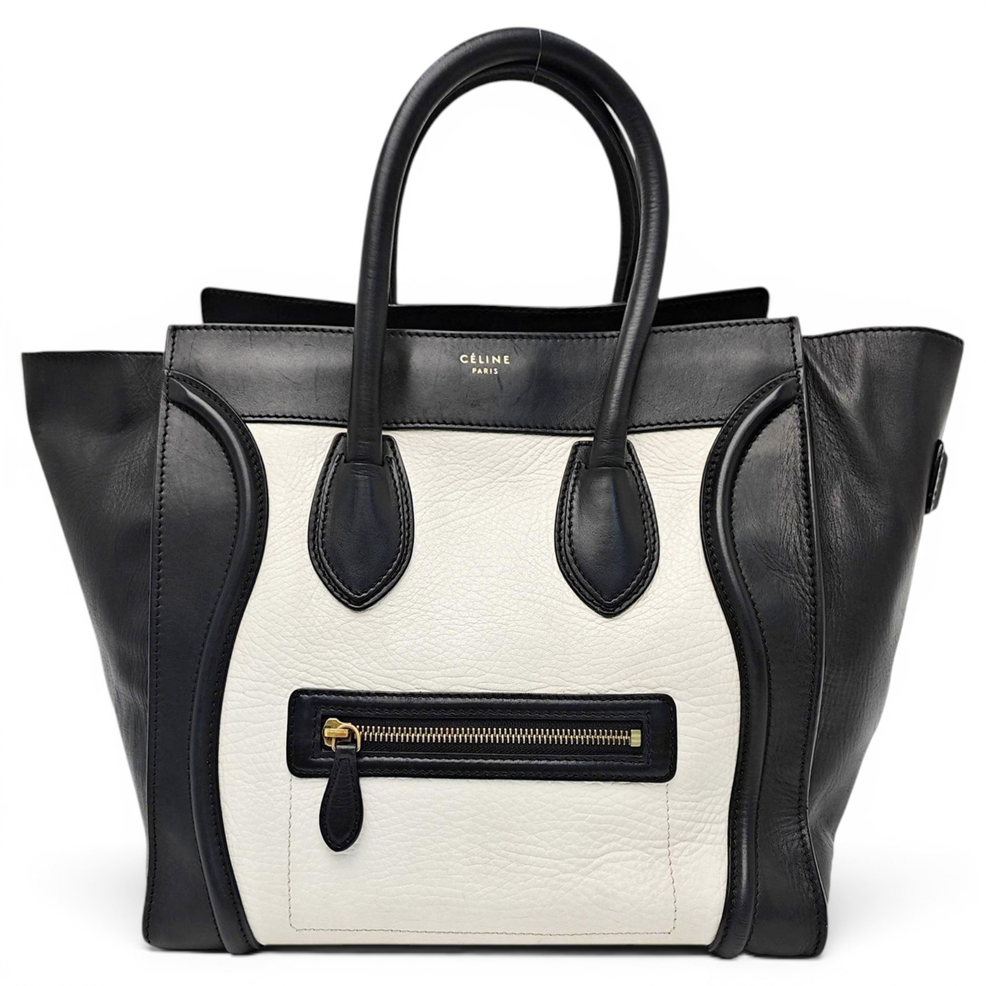 Luggage leather handbag