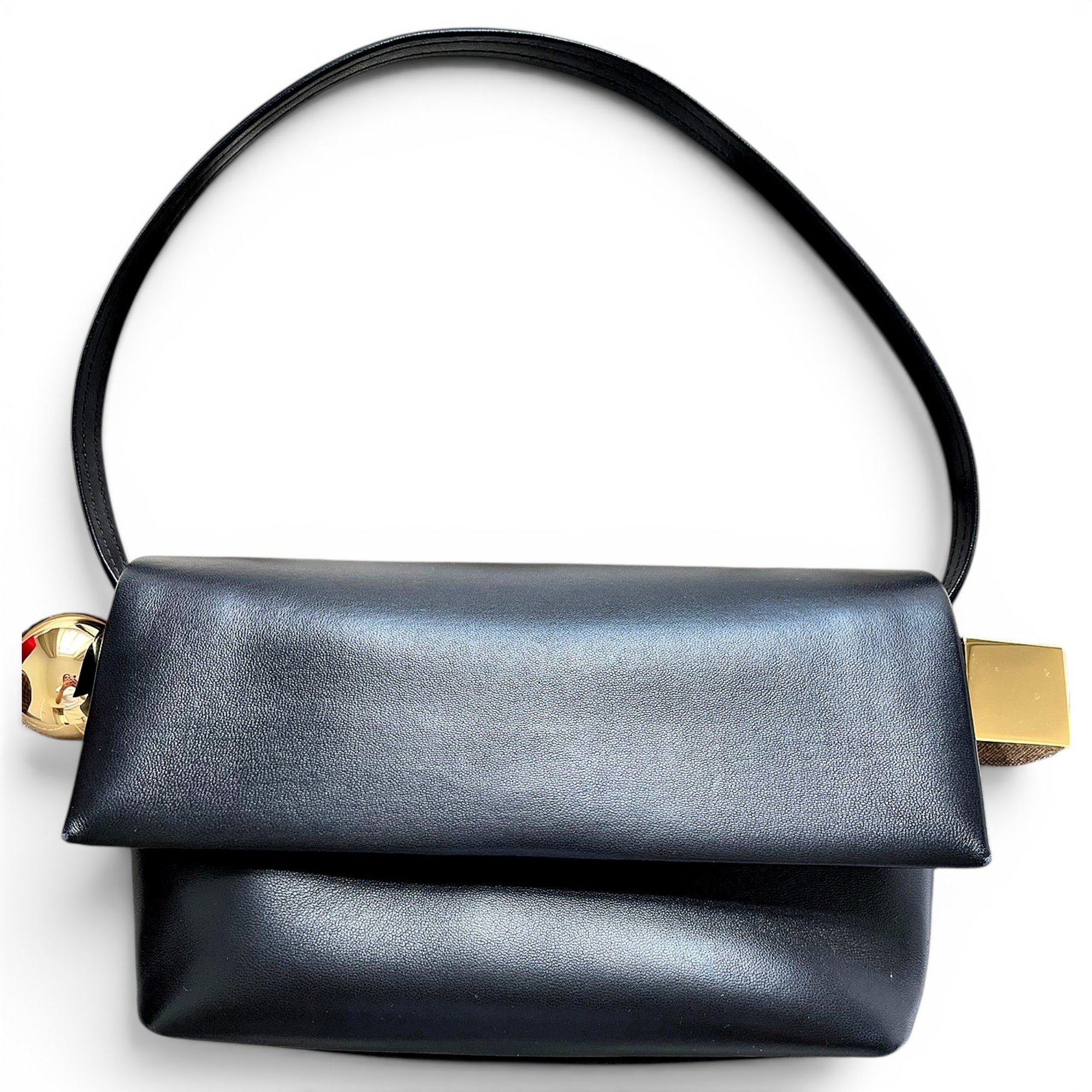 Leather handbag