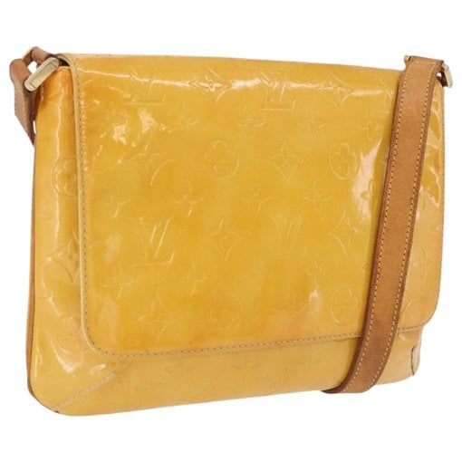 Thompson patent leather handbag