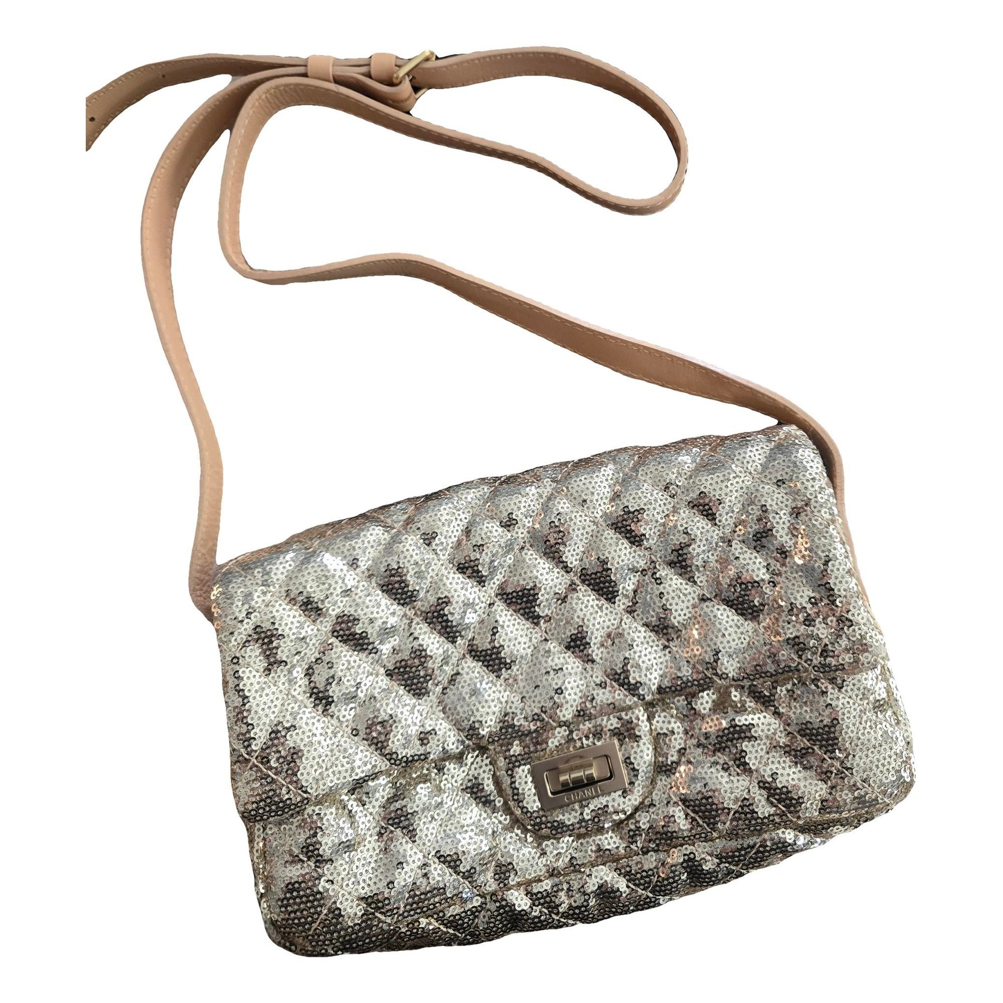 2.55 glitter handbag